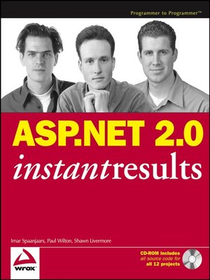 cover image of ASP.NET 2.0 Instant Results